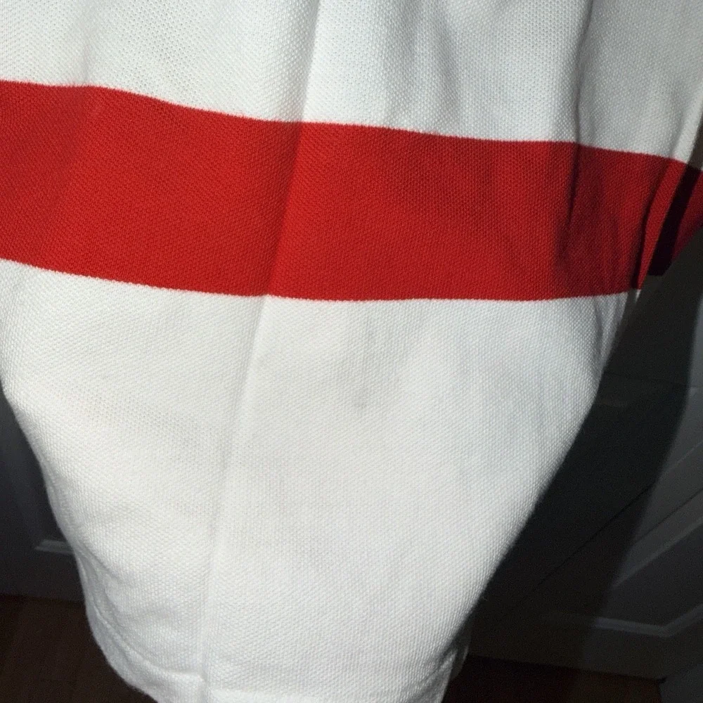 Polo Ralph Lauren Shirt Men 2XL Yacht Club Big Pony Crest Preppy Striped